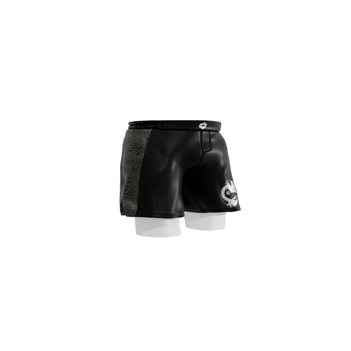 Short "Never Back Down Negro"