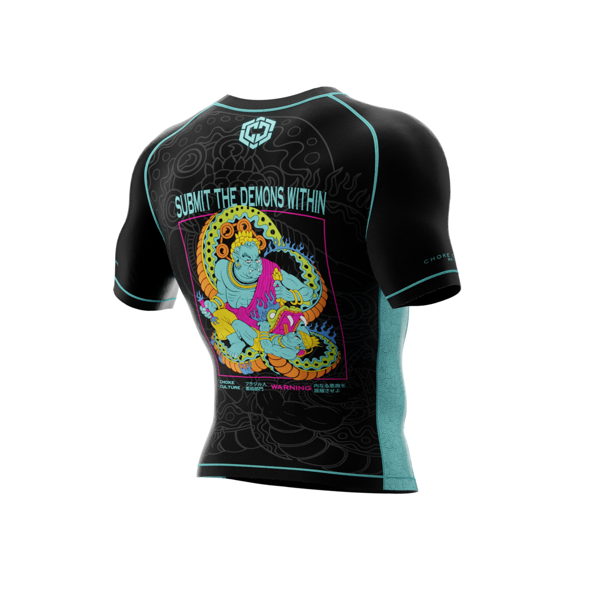 Rashguard "Submit The Demons"