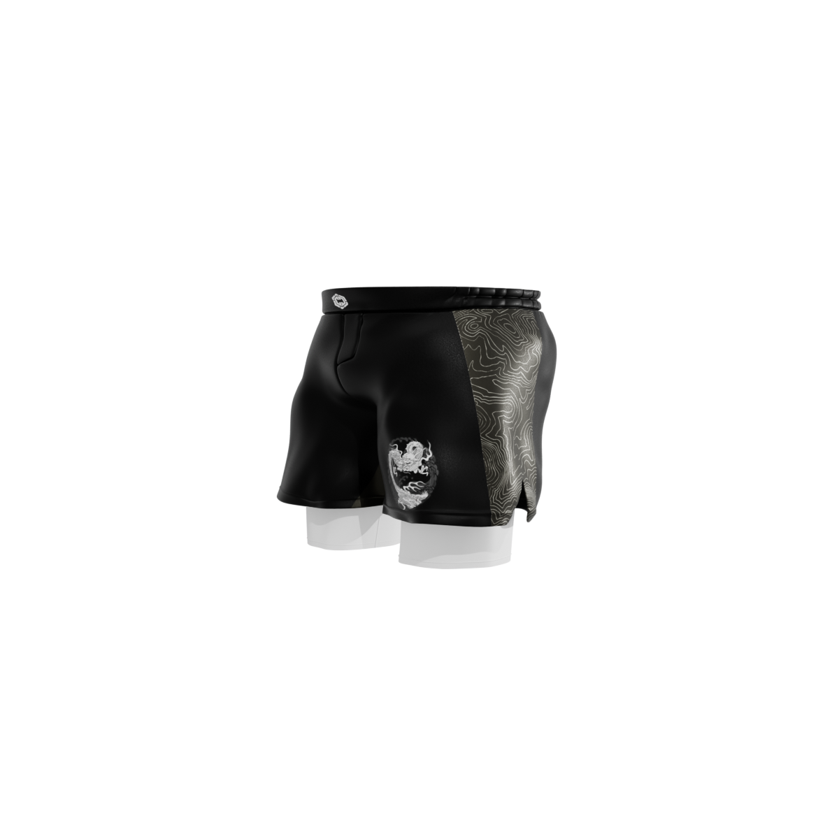 Short "Never Back Down Negro"