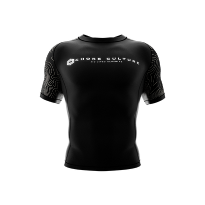 Rashguard “Never Back Down Negro”